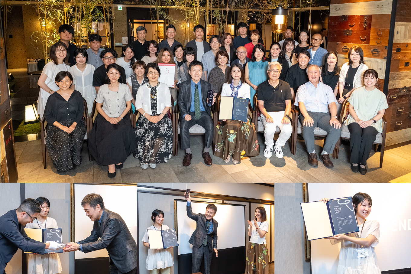 People Trees合同会社、受賞の様子