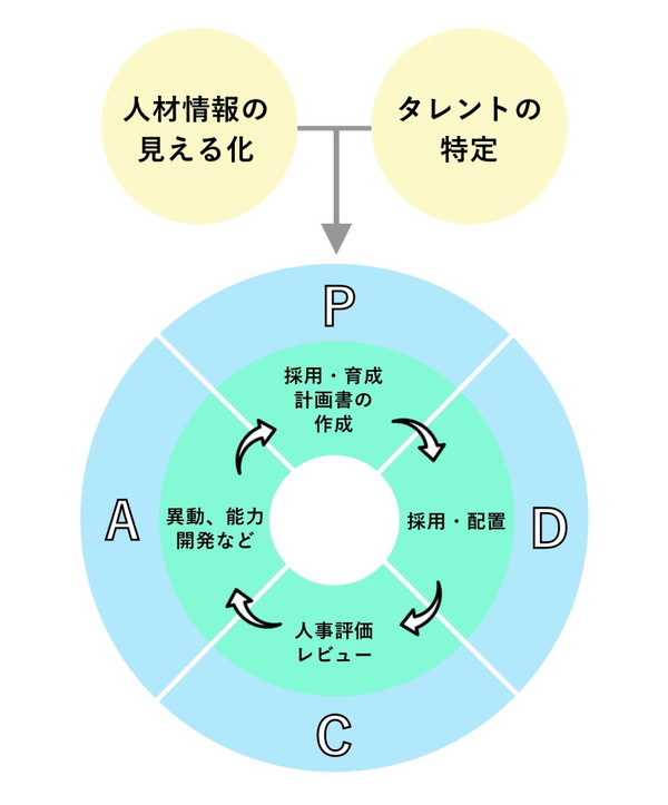 タレントマネジメントとは？ 目的や効果、進め方、事例を簡単に