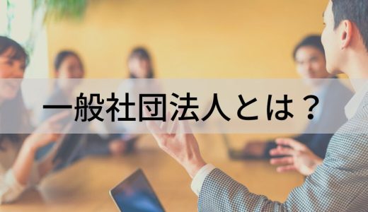 一般社団法人とは？【わかりやすく】略、設立方法、給料