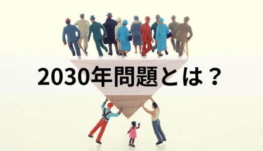 2030年問題とは？【影響をかんたんに】企業が実施すべき対策