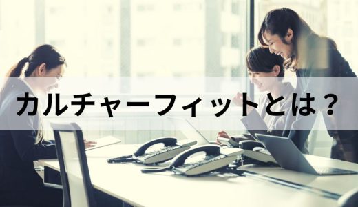 カルチャーフィットとは？【意味を簡単に】見極め方、質問例