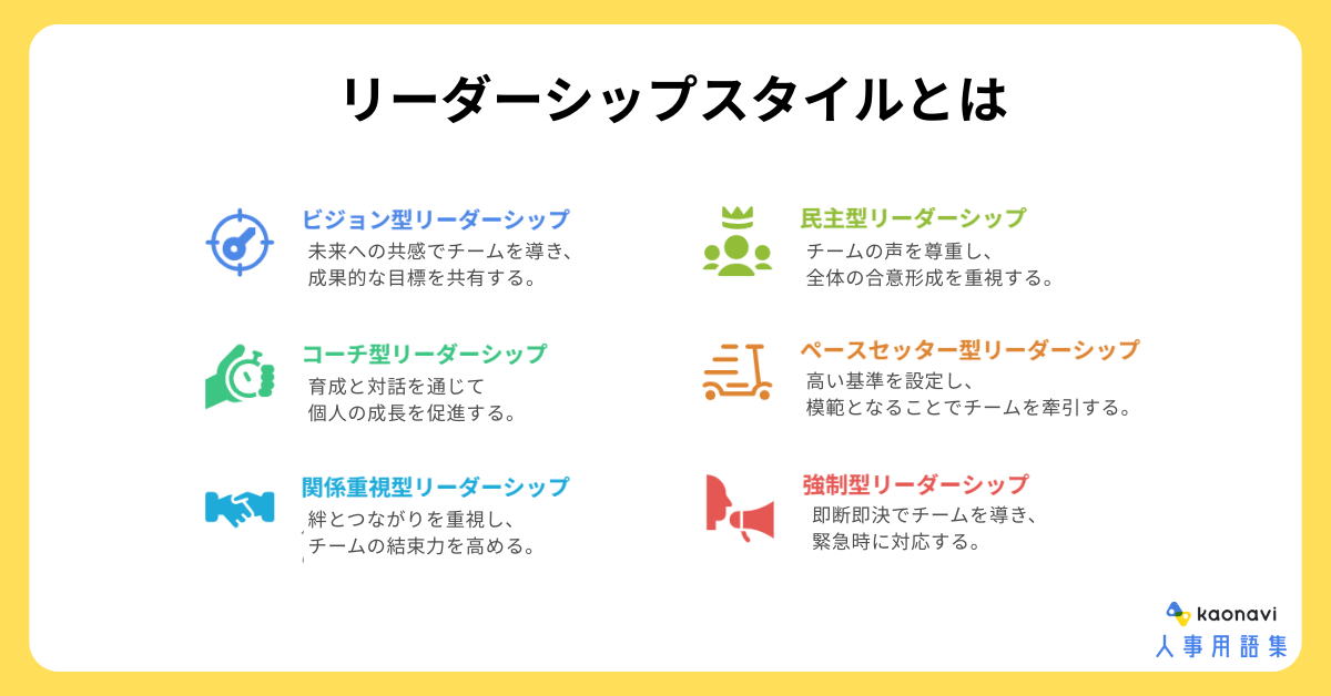 リーダーシップスタイルとは