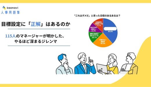 目標設定に「正解」はあるのか｜115人のマネージャーが明かした、やるほど深まるジレンマ