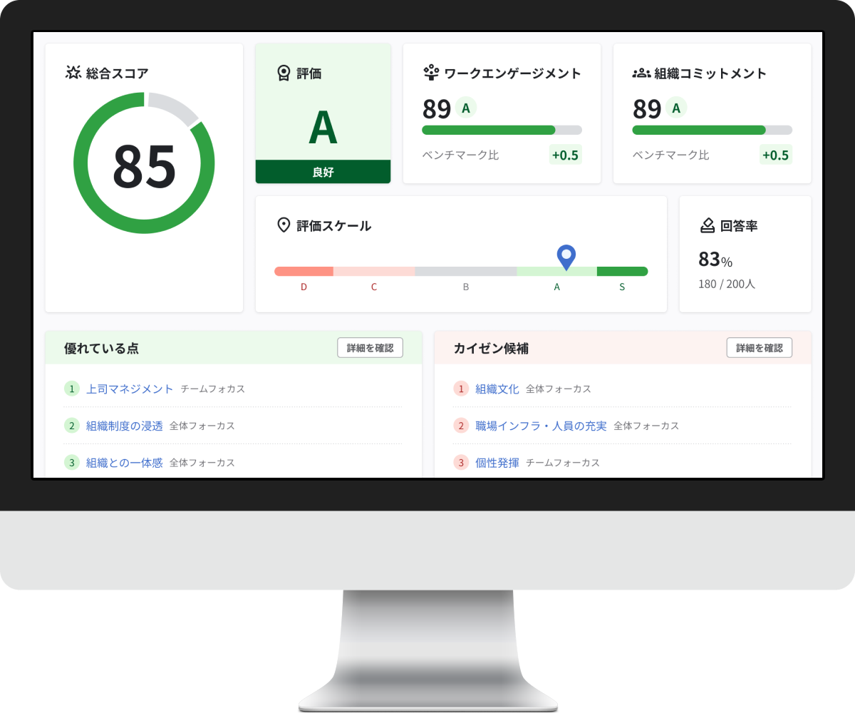 PC画面のモック