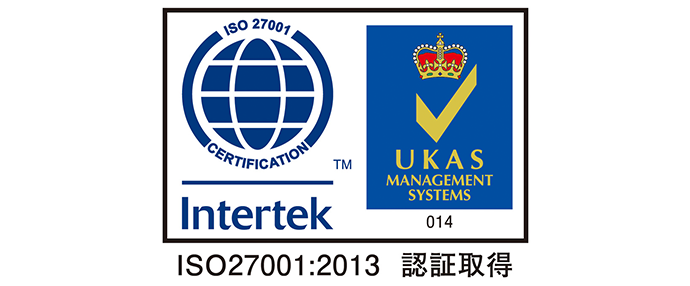 ロゴ画像:ISO27001