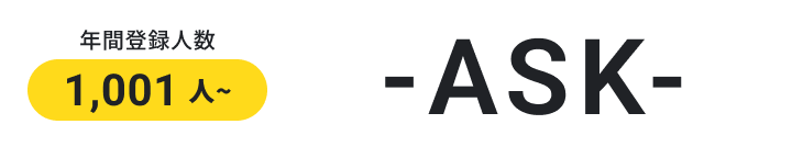 年間登録人数1001人以上はお問い合わせください
