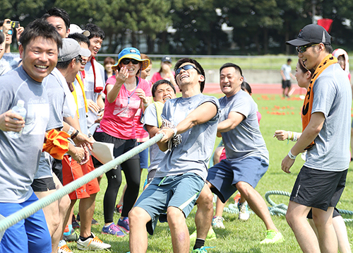 年1回全社員が集まる「Domer Day」の様子